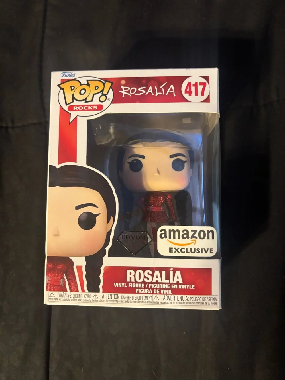 Funko Rosalía Vinyl Figure in Red and Black